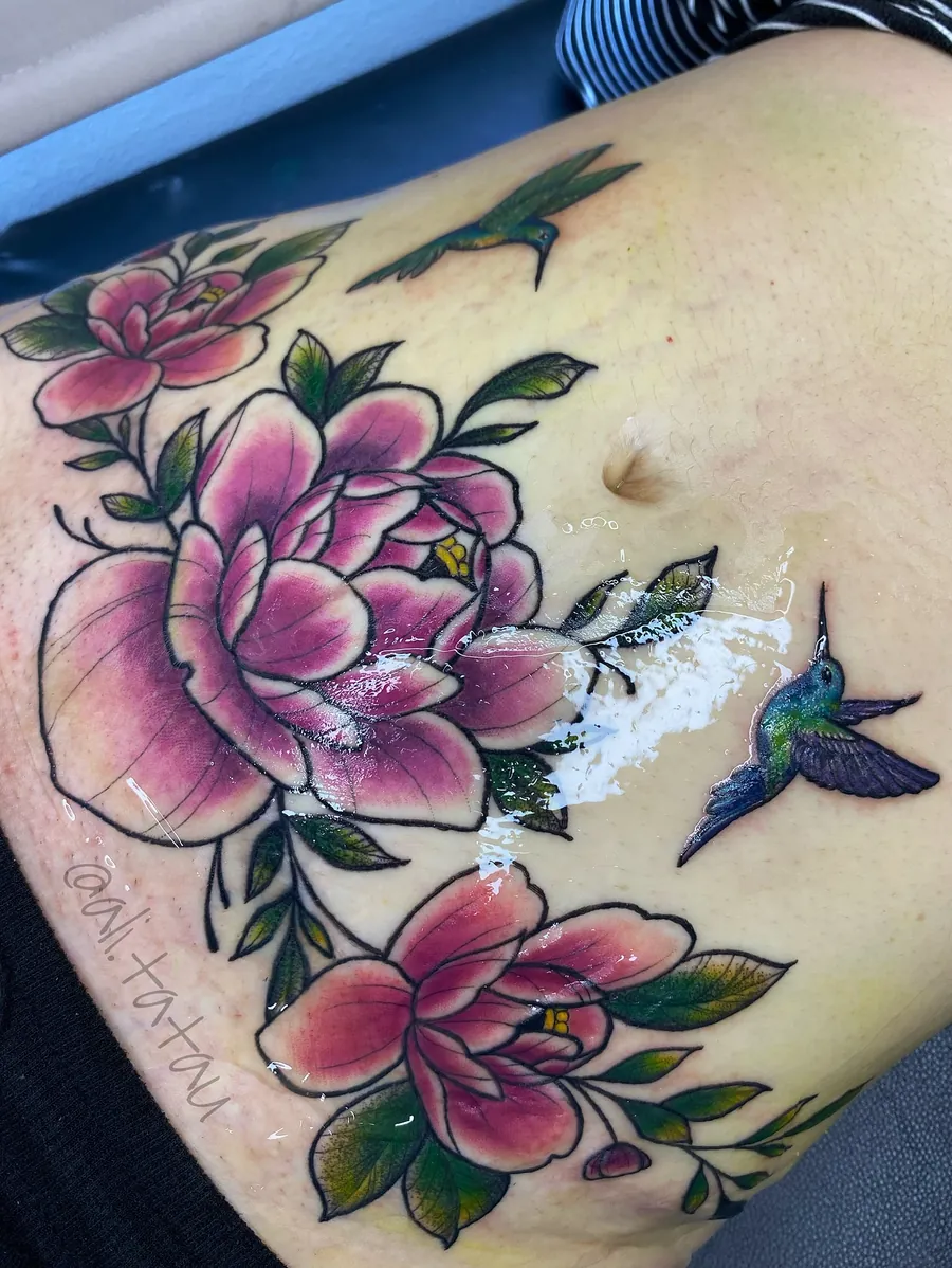 Tatuaje estilo Coberturas
